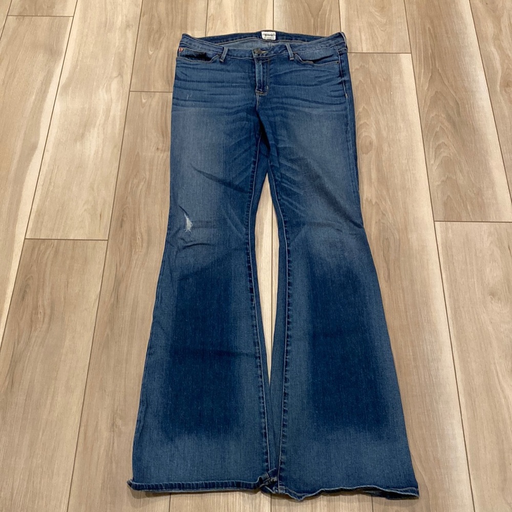 EUC HUDSON Brand Women’s Size 31 Women’s Flare Premium Denim Jeans